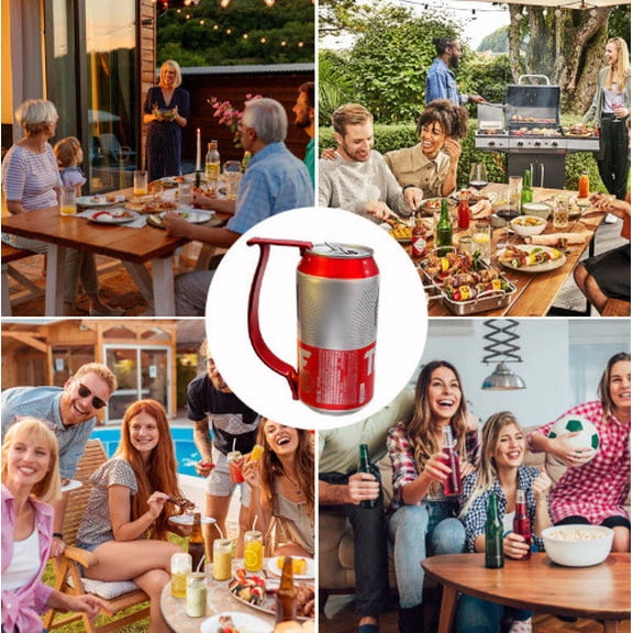 QAZbgdl Universal Cup Holder with Adjustable Clip - Fits 2.5" to 3.8" Diameter Mugs, Tumblers & Water Bottles for Car, Stroller & Desk - Non-Slip Grip, 1-Pack