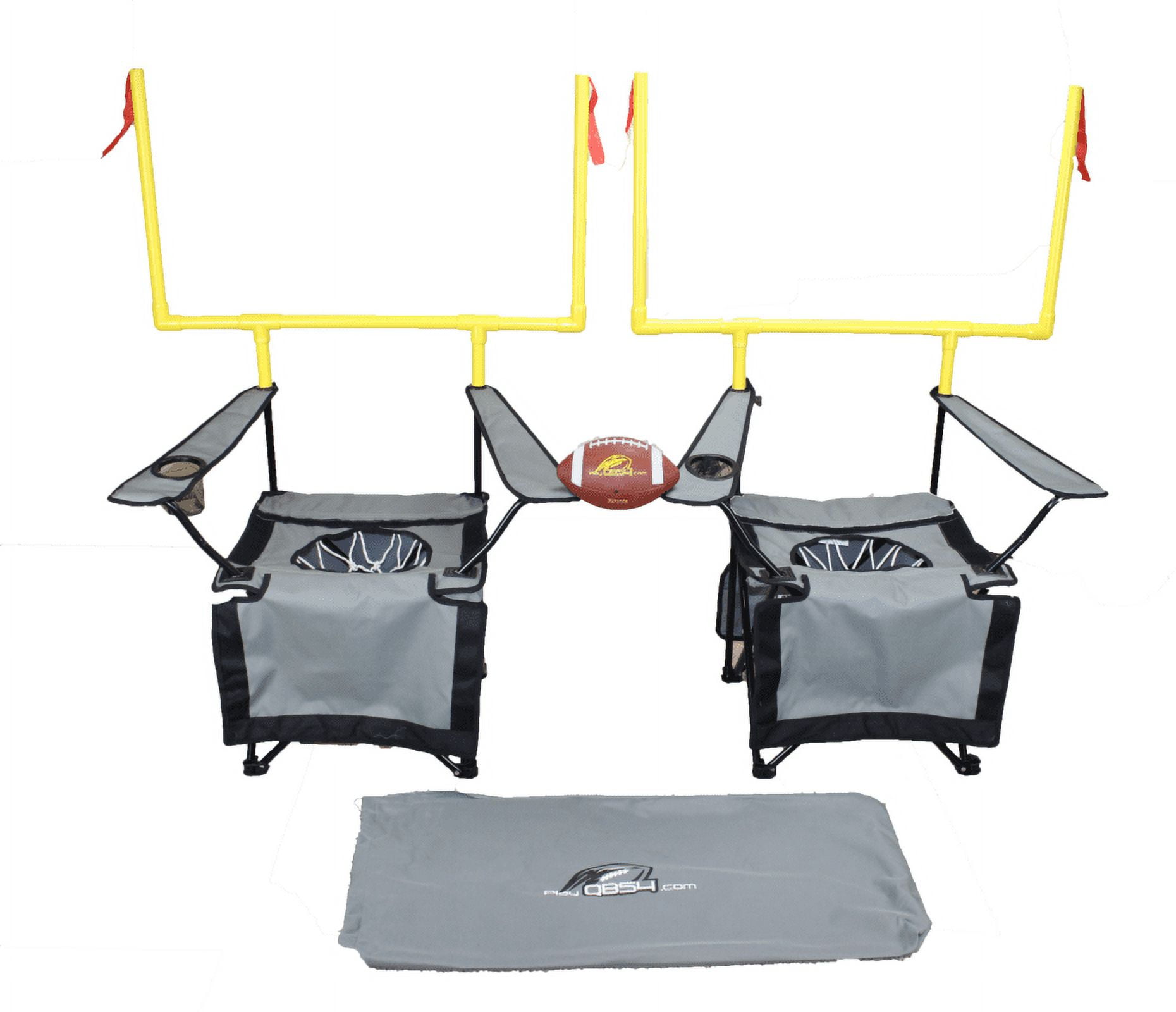 QB54 Football Tailgate Toss GameSilver
