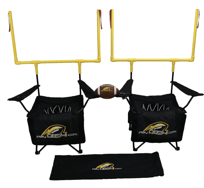 QB54 - The Ultimate Football Yard Game Set, Outdoor Football Toss