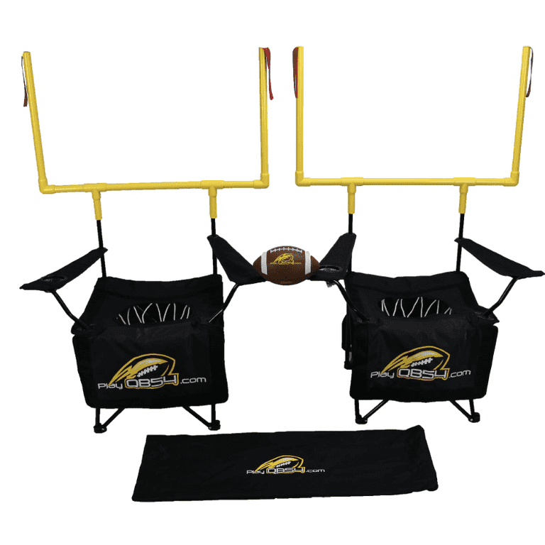 QB54 - The Ultimate Football Yard Game Set, Outdoor Football Toss