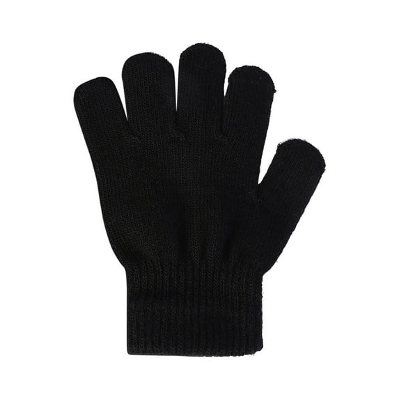 QBABYOO Kids Gloves Knitted Wool Gloves Kids Cute Cat Warm Winter Knitted Mittens for Girls