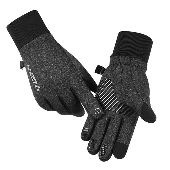 QBABYOO Kids Winter Snow Ski Gloves Waterproof Snow Ski Gloves Waterproof Winter Snow Gloves for Boys & Girls