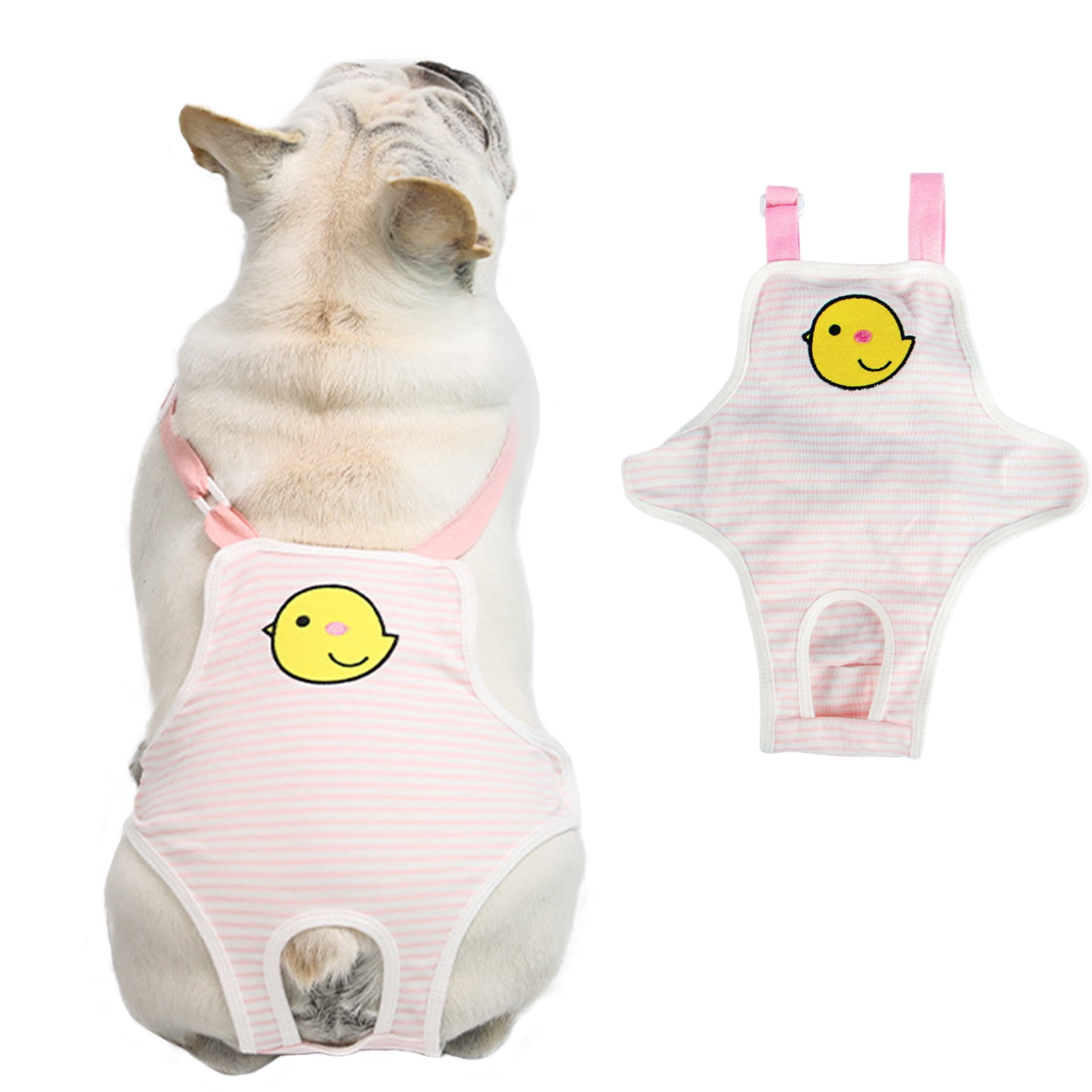 Adjustable Suspenders Dog Sanitary Panties QBLEEV Dog Diapers