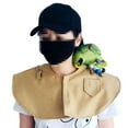 thumbnail image 1 of QBLEEV Parrot Anti-Scratch Shoulder Protector Hang Bird Anklet&Toys, Multi-Functional Pet Shoulder Pad Diaper Shawl for Small Medium Parakeets Cockatiels, Sun Conures, 1 of 7