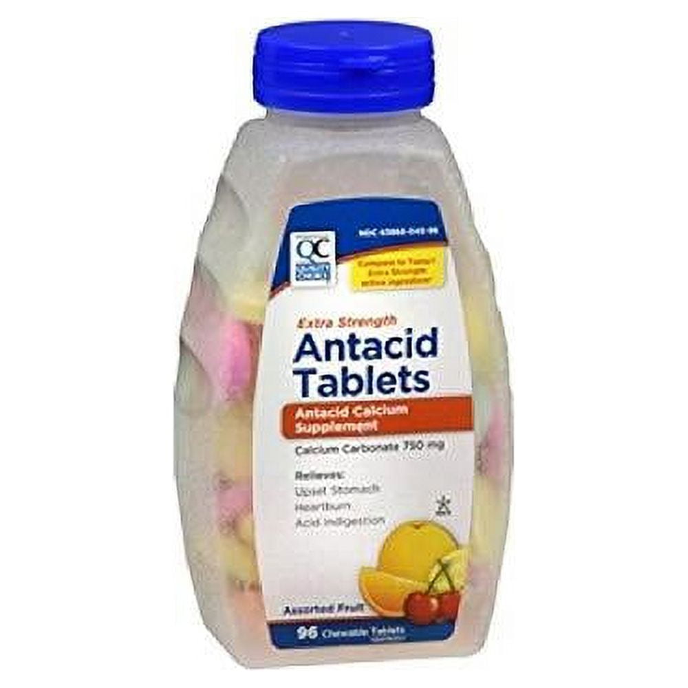 QC ANTACID CHEW XSTR FRUITTUM 96TB