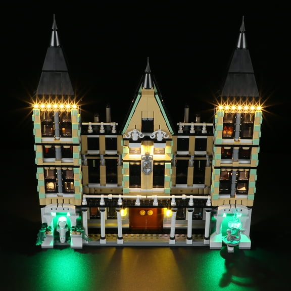 QC Ltbrcik Led Light Kit Lighting Set Compatible With The Lego Harry Potter Movie Series Malfoy Manor 76453 Building Blocks Without Lego Set