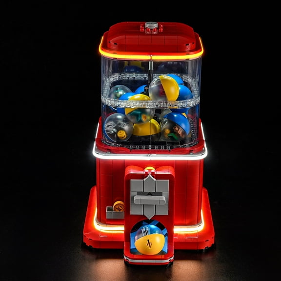 QC Ltbrcik Led Light Kit Lighting Set For Lego 21358 Minifigure Vending Machine Building Blocks Without Lego Set