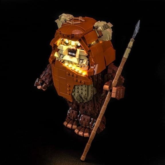 QC Ltbrcik Lighting Set For Lego Stars Wars Wicket the Ewok 75430 Building Toy for Kids,Only Led Light Kit,Not Include Building Blocks,Lightings Kit Gift Idea for Birthdays