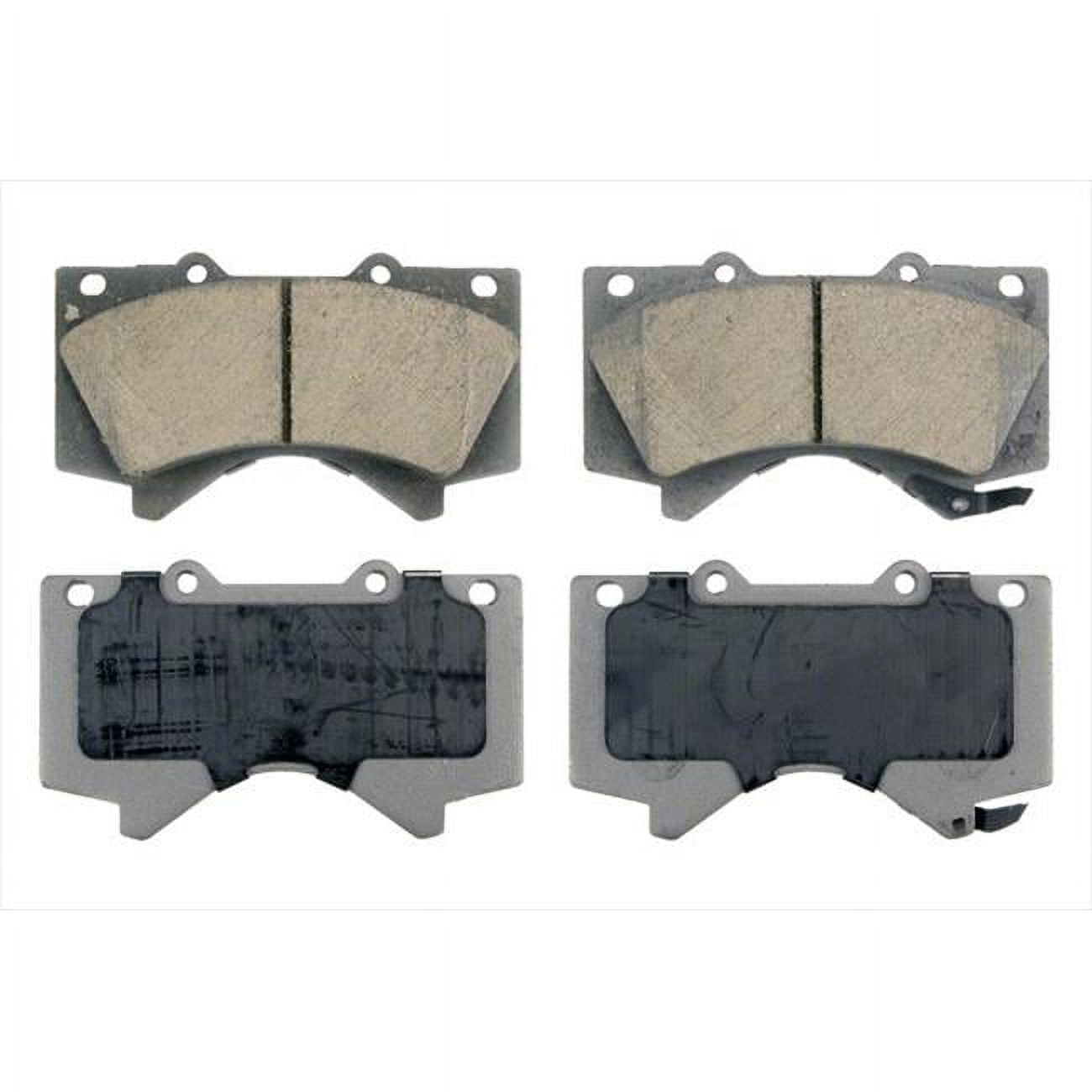 QC1303 CeRAMic Front Brake Pads, 2007-2013 Toyota Tundra - Walmart.com