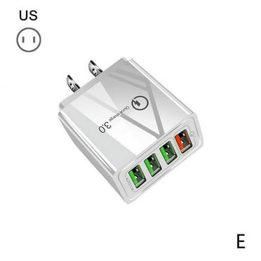 QC3.0 Fast Quick Charge 4USB Ports Hub Wall Charger Power Adapter^* K3U6