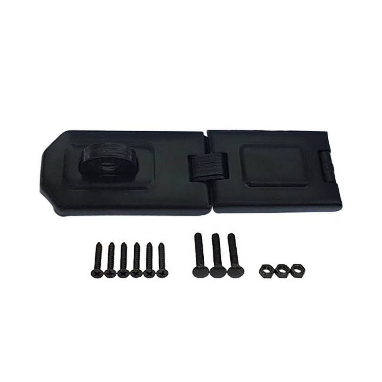 QCAA Extra Heavy Duty Concealed Safety Hasp, Flexible Link, with