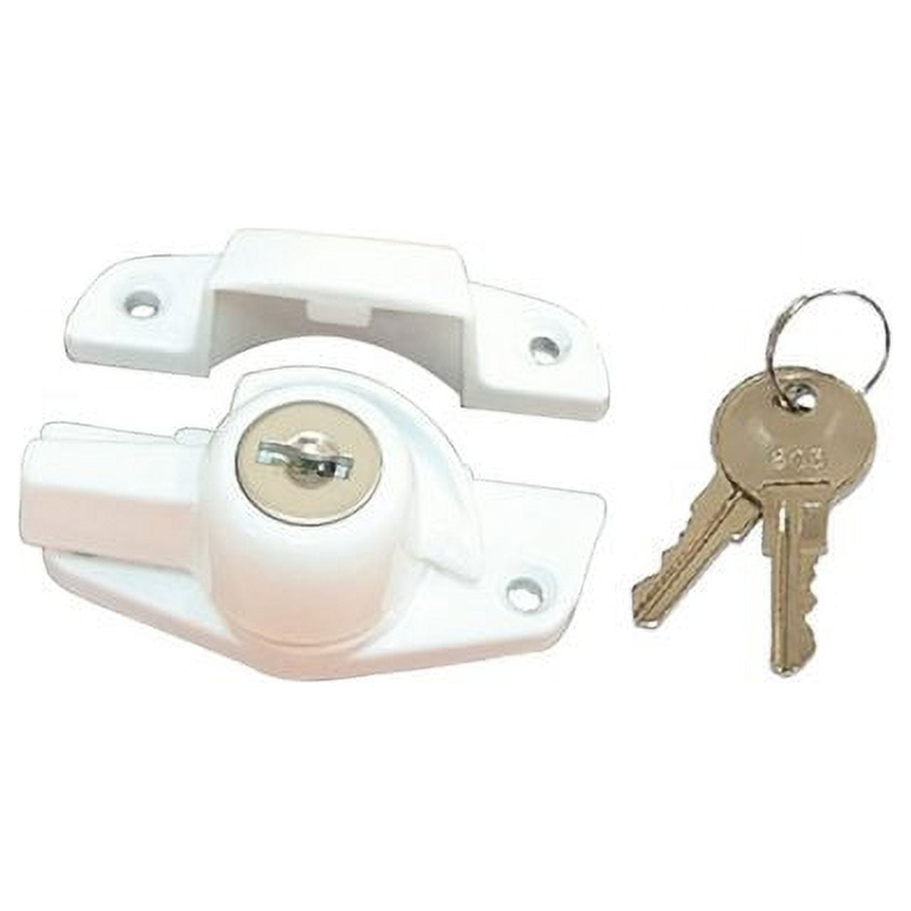 QCAA Heavy Duty Keyed Sash Lock, Child-Proof Security, Only Unlock with ...
