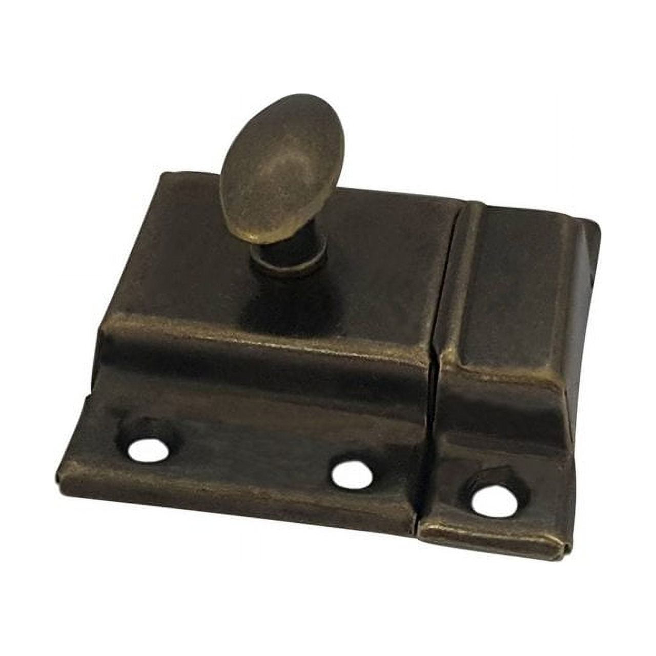 Antique Copper Oval Turn Cabinet Latch