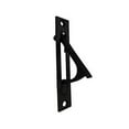 thumbnail image 1 of QCAA Solid Brass Edge Pull, 4", Matte Black, 1 Pack, Made in Taiwan, 1 of 5