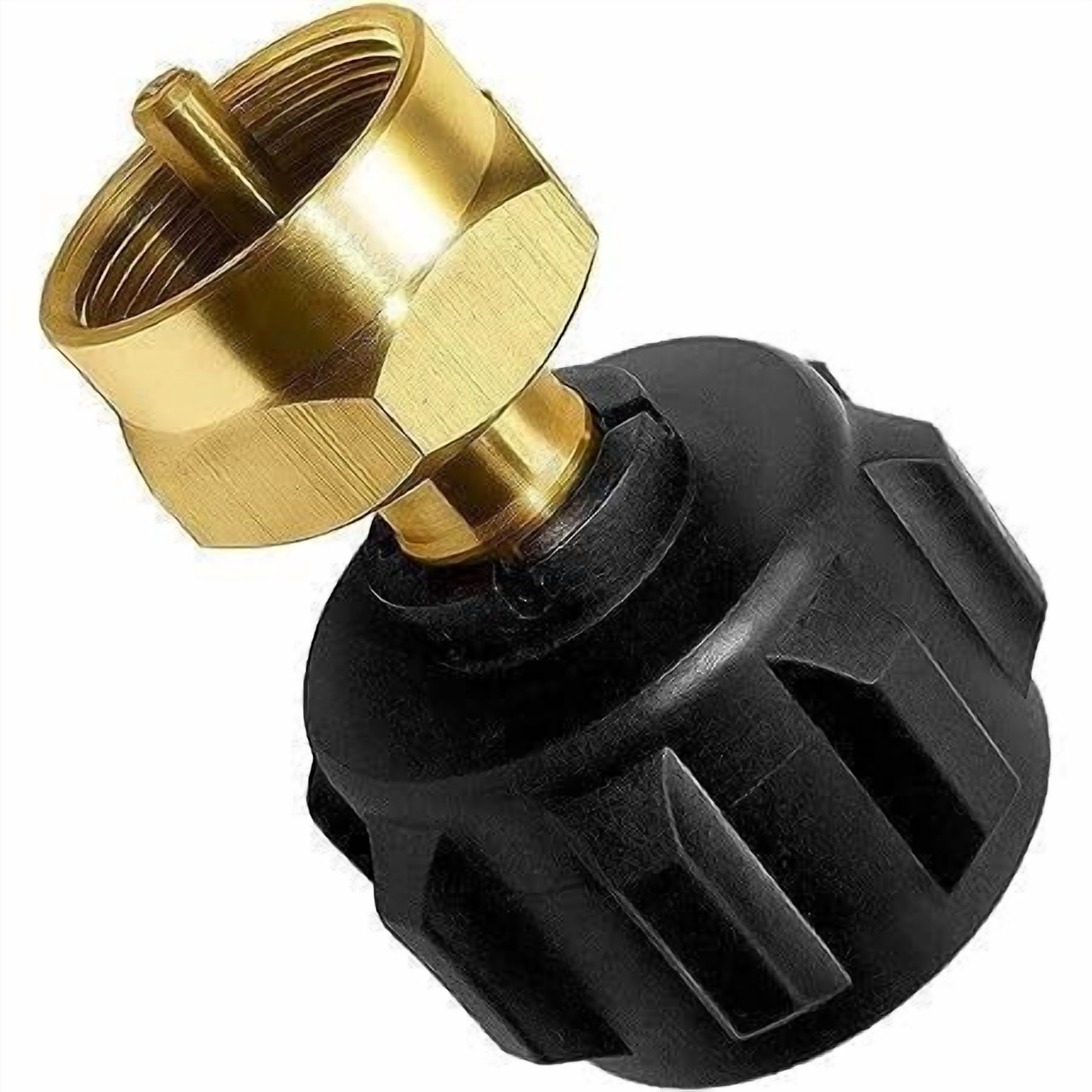 QCC1 Propane Refill Adapter for 1lb Disposable Tanks, Solid Brass ...