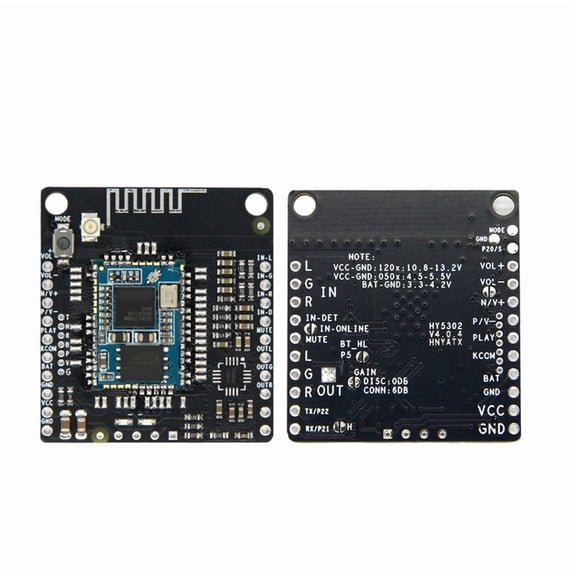 QCC5125 Bluetooth 5.1 Module LDAC with AUX, App Name Change Password EQ, 3.3-4.2V Battery, No DC
