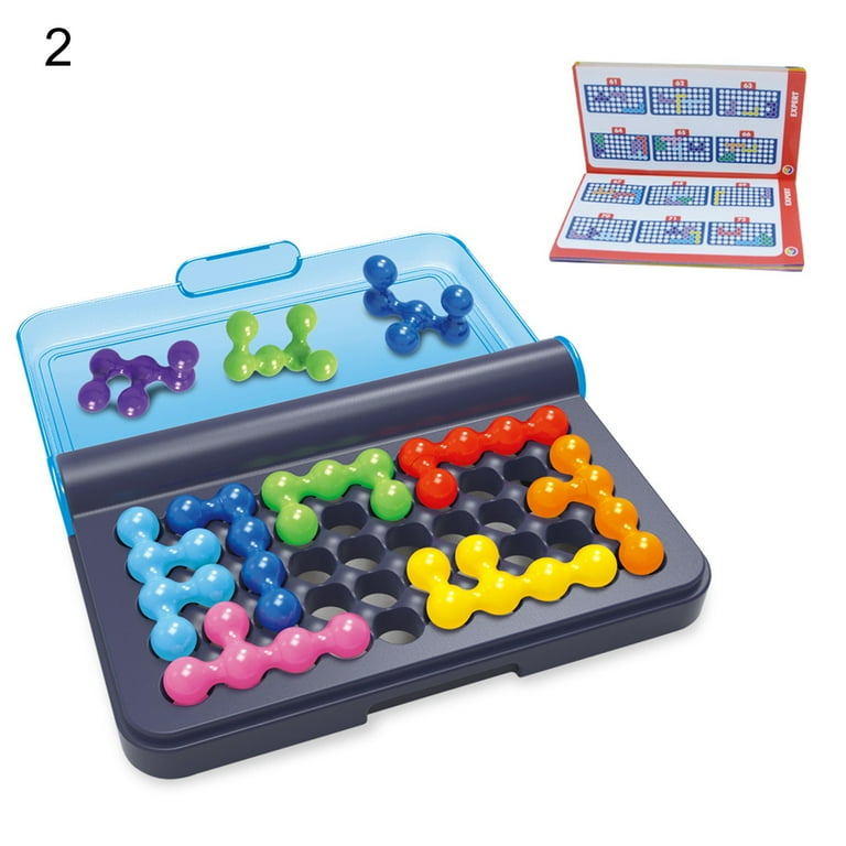 QCTime 1Set Kids IQ Games Thinking Building Hand-on Ability Safe Materials  Focus 3D Puzzle Kids Game for Kids