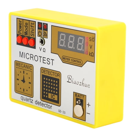 QD-20 Quartz Watch Movement Tester and Watch Battery Pulse Tester Multifunction Diagnostic Timing Machine Demagnetizer Tool for Home Watchmaker Shop (12.0 x 10.0 x 4.0 inches / 30.5 x 25.4 x 10.2 cm)