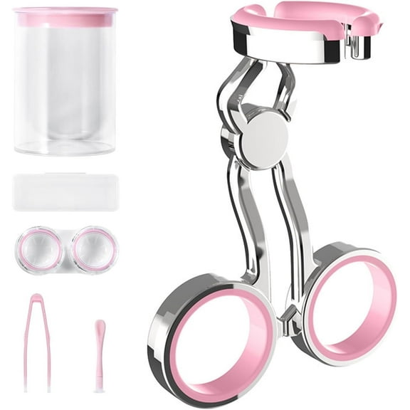 QD-Gotrays Color Contact Lenses Wearing Aids, Contact Lens Eyelid Stretcher, Eye Contact Removal Tweezers, Contact Lens Eyelid Wearingtool for New User