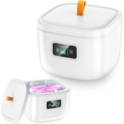 QD-Gotrays Ultrasonic Cleaner, Portable Ultrasonic Jewelry Cleaner Mouth Guard Cleaner 3 Timer