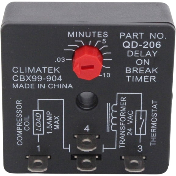 QD206 - ClimaTek Upgraded Delay on Breaker Timer Fits Climatek