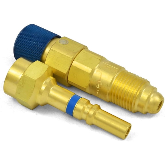 QDB33 Argon Inert Gas Regulator to Hose Quick Connect/Connector Disconnect Set, Western Enterprise