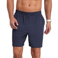 thumbnail image 1 of QDG Mens Athletic Running Shorts Quick Dry Shorts Lightweight Sports Gym Basketball 7inch Hiking Tennis Navy Blue L, 1 of 10