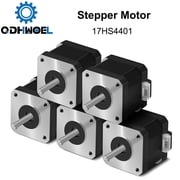 QDHWOEL 5 pcs 4-lead Nema17 Stepper Motor 42 Nema 17 42BYGH 17HS4401 40mm 1.7A 3D printer motor and CNC XYZ