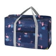 thumbnail image 1 of QDJZ Foldable Travel Duffel Bag Tote Carry-on Luggage Bag Large Capacity Waterproof Portable Storage Bag with Zipper, 1 of 11