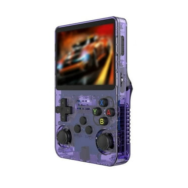 QDJZ Hand-held Gaming Device Game Console with 3.5-Inch IPS Screen 20000 Classic Games Rechargeable 64GB/128GB Gaming Device