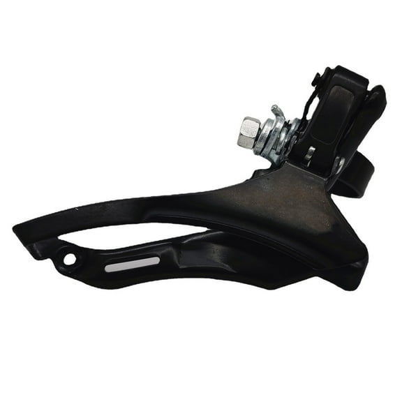 QDJZ Universal Bike 3 Speed Change Front Derailleur Easy to Install MTB Mountain Bike Thumb Gear Shift Lever Bicycle Accessory,Black