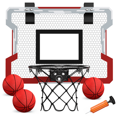 QDRAGON Breakaway Rim Door Mount Indoor/Outdoor Mini Basketball Hoop