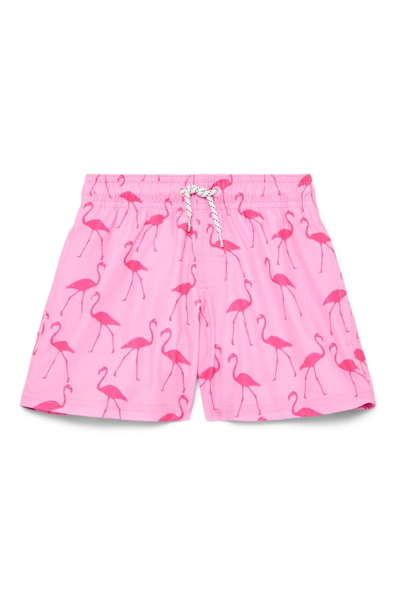Boys Quick Dry Stretch Swim Trunks with UPF50, Sizes 4-18 & Husky