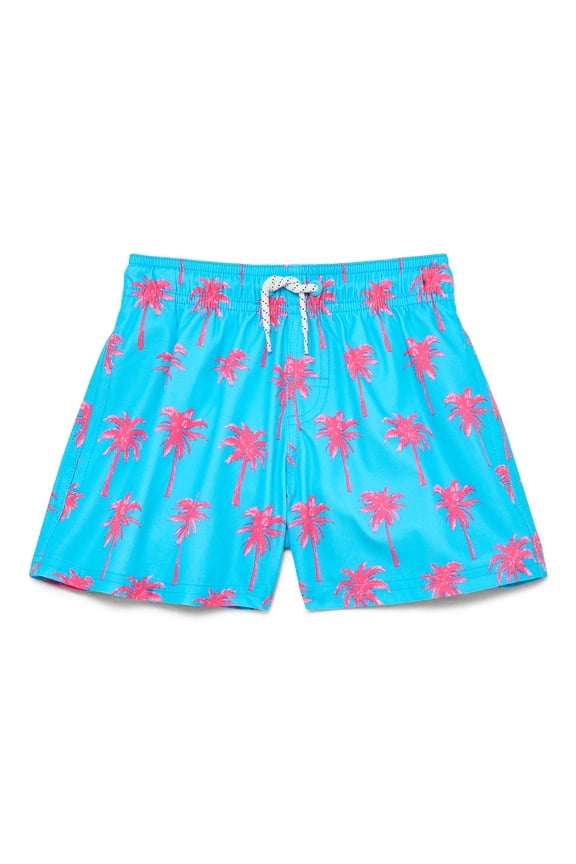 Boys Quick Dry Stretch Swim Trunks with UPF50, Sizes 4-18 & Husky