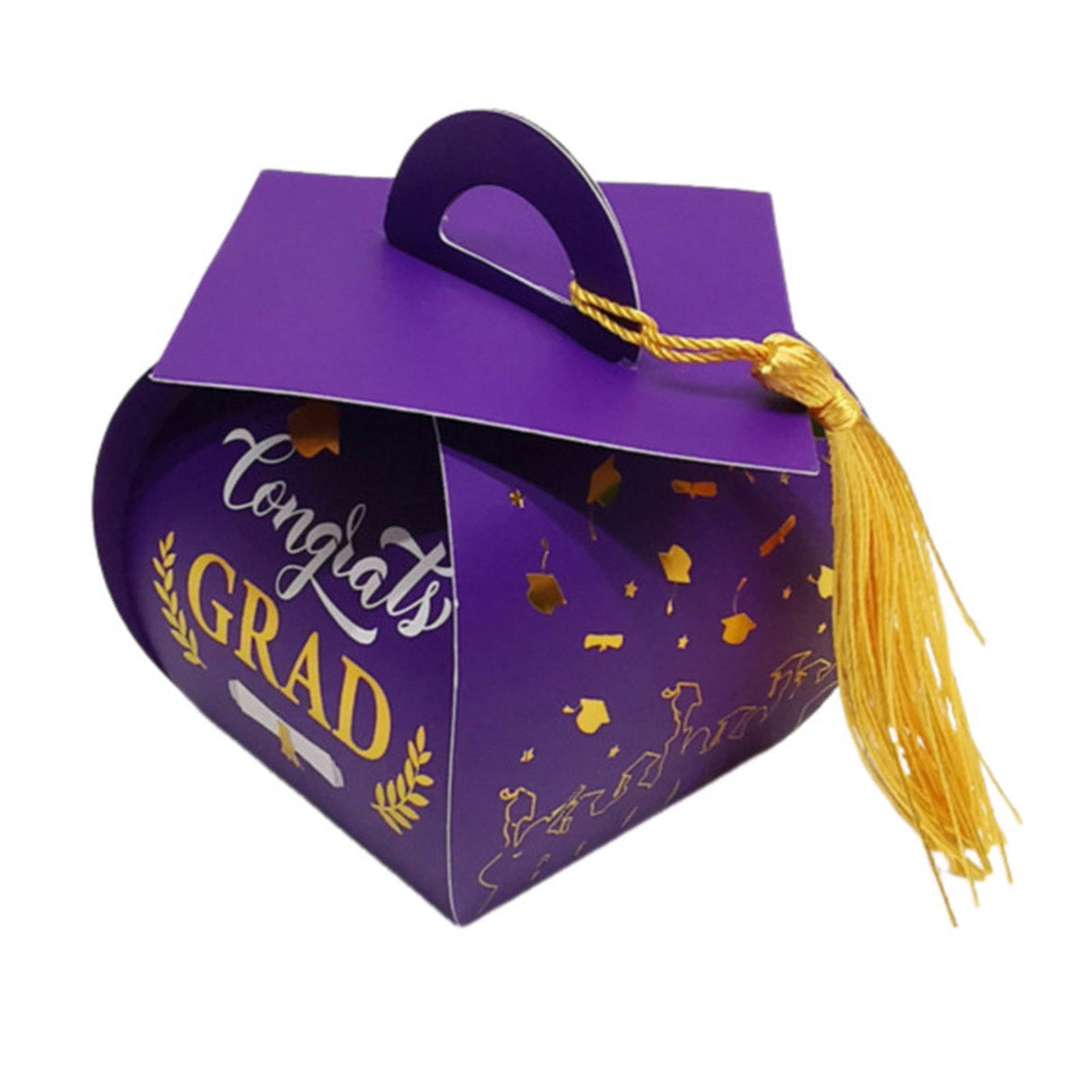 QDXFX 50 Pcs Graduation Cap Gift Box with Tassel Class of 2025 Congrats ...