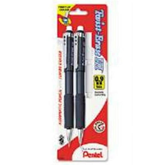 QE519BP2 Twist-Erase Iii Mechanical Pencil Assorted Barrels- 2 Per Pack