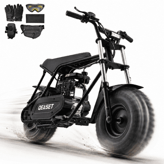 MotoTec Bandit 52cc 2-Stroke Kids Gas Mini Bike Red - Walmart.com
