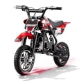 thumbnail image 1 of QEASET 40 CC 4-Stroke Dirt Bike, Gas Powered Mini Bike, Red, 1 of 10
