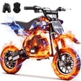 thumbnail image 1 of Arshin 40cc 4-Stroke Gas Dirt Bike - 20 MPH Max Speed,Disc Brakes,Perfect Youth & Adult Beginner Pit Bike(Blue), 1 of 8