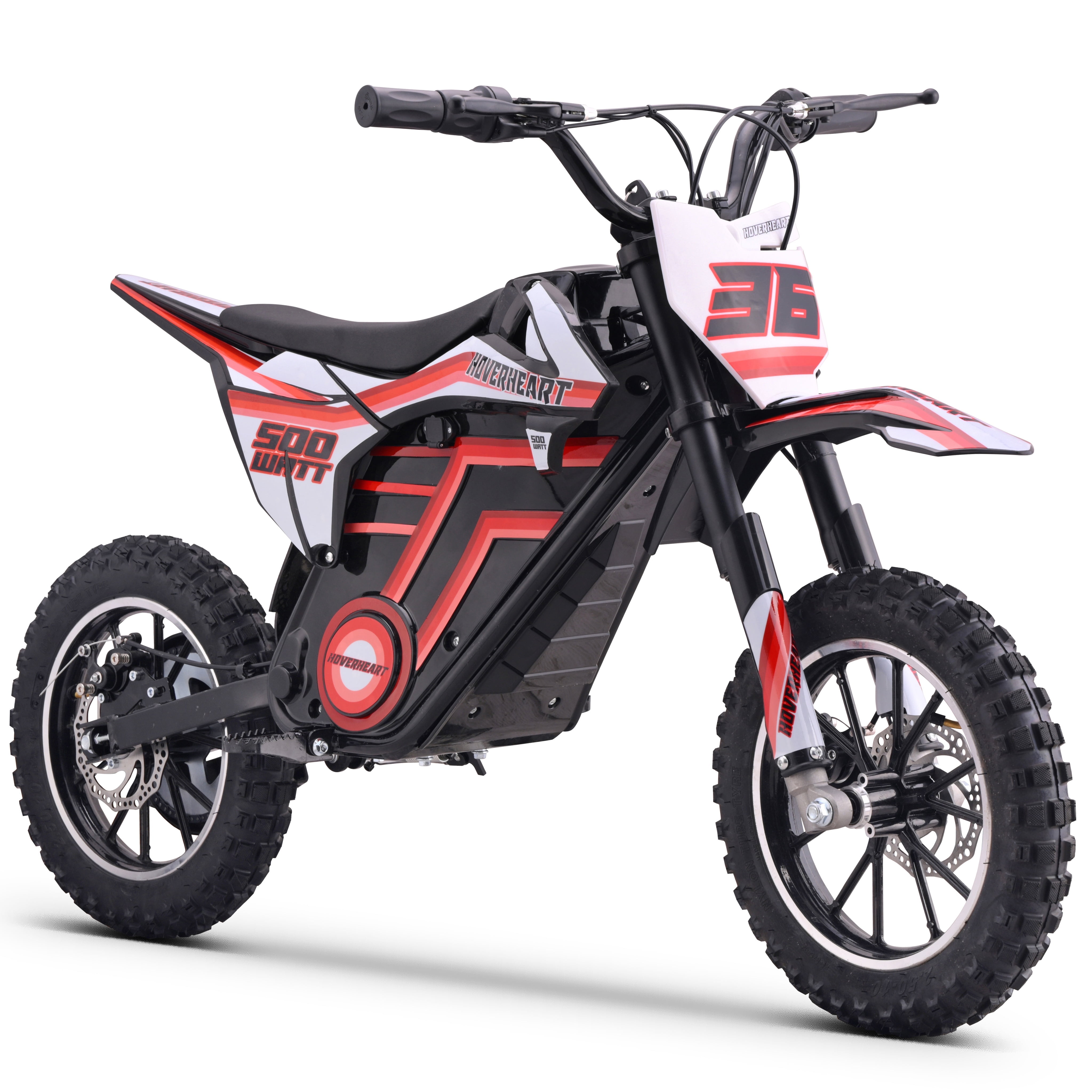 Walmart Black Friday Deals 2025 QEASET electric dirt bike, 500W kids dirt bike for Boys Girls Age 8-14, Red