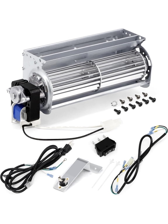 QEB100 Blower Fan for ProCom and Duluth Forge Fireplaces and Stoves, Model QEB100 Fireplace Blower Fan for Cedar Ridge, Procom Heating Ventless Gas Fireplace