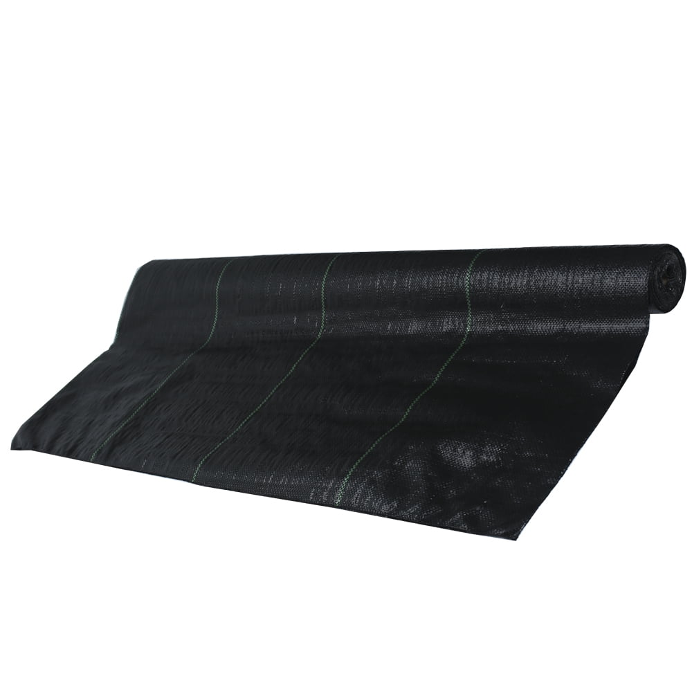 QEEK Premium 3.5oz Pro Garden Weed Barrier Landscape Fabric Durable & Heavy-Duty Weed Block Gardening Mat, Easy Setup & Superior Weed Control, Eco-Friendly & Convenient Design, 3ft x 300ft
