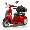 thumbnail image 1 of QEEKA Heavy Duty 3 Wheel Mobility Scooters for Seniors & Adults 500lbs Capacity,Red, 1 of 14