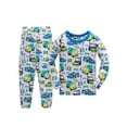 thumbnail image 1 of QEFJNO 2-8Y Kids Boys 100% Cotton Pajamas Set Toddler 2-Piece Long Sleeve Sleepwear Little Boys Engineering Vehicle Pjs, 1 of 10