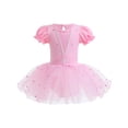 thumbnail image 1 of QEFJNO 2-9Y Ballet Tutu Dress Toddler Kids Girls Princess Tulle Skirt Leotards Ballerina Outfit Dance Dress, 1 of 8