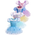 thumbnail image 1 of QEFJNO 2-9Y Ballet Tutu Dress Toddler Kids Girls Princess Tulle Skirt Leotards Ballerina Outfit Dance Dress, 1 of 11