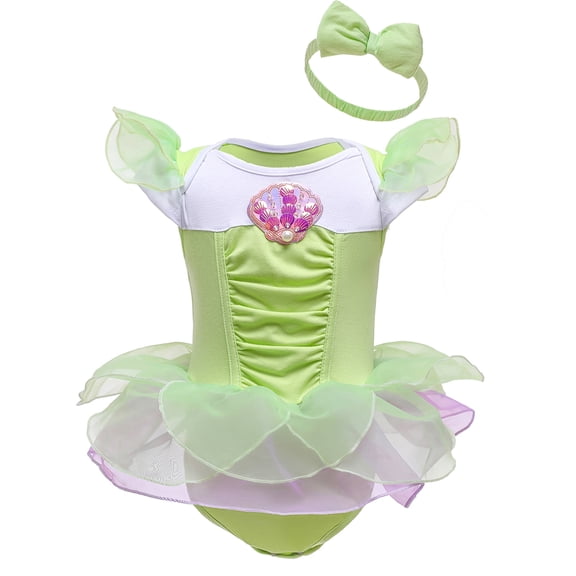 QEFJNO 3-18M Newborn Baby Girls Princess Bodysuit Tutu Dress Halloween Christmas Dress Up Clothes