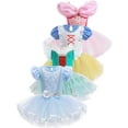 thumbnail image 1 of QEFJNO 3-8Y Kids Girls Princess Ballet Dress Leotards Skirted Tutu Dancewear Ballerina Party Dresses 1 Piece, 1 of 6