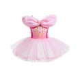 thumbnail image 1 of QEFJNO 3-8Y Little Girls Princess Leotards Ballet Dance Dress Kids Ballerina Tutu Dresses, 1 of 9