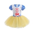 thumbnail image 1 of QEFJNO Princess Leotards Ballet Dance Dress for Girls Tutu Skirted Ballerina Dress Birthday Party, 1 of 6